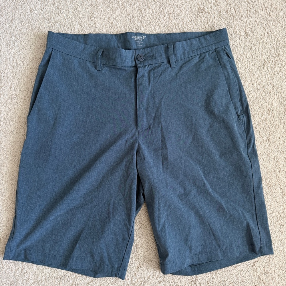 Old Navy Active Men's Blue Performance Shorts 33 Waist